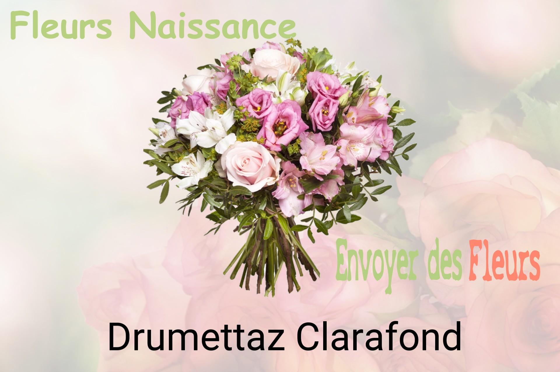 Bouquet de fleurs de naissance livré à Drumettaz-Clarafond